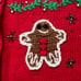 Bobbie Brooks Red Christmas Sweater Vest Large Holiday Grandmacore Kidcore