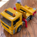Bruder Day & Night Service Wrecker Tow Truck Yellow Made in Germany SU