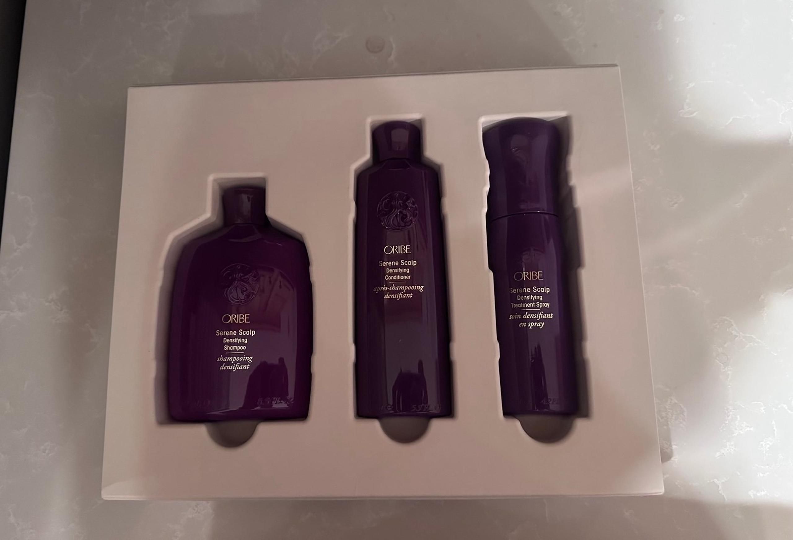 Oribe Serene Scalp Densifying Collection kit Retails $150