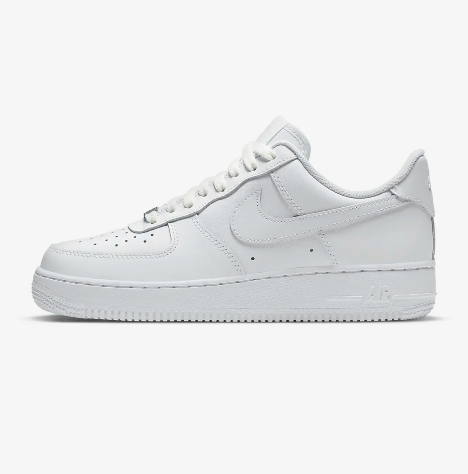 Nike Air Force 1 White Women's Sneakers 10