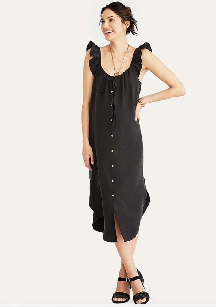 Hatch maternity NWT Jenna dress black 2 medium
