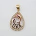 Estate Sale 14k Yellow Gold Pendant Necklace Vintage Style Jewelry