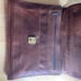 Adpel genuine leather attaché laptop bag