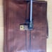 Adpel genuine leather attaché laptop bag