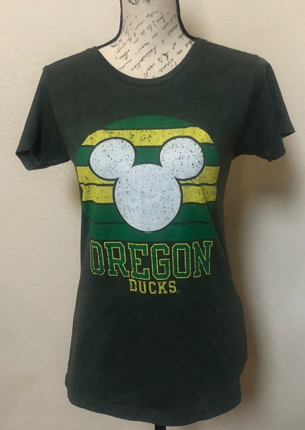 Oregon Ducks Disney T Shirt Ladies