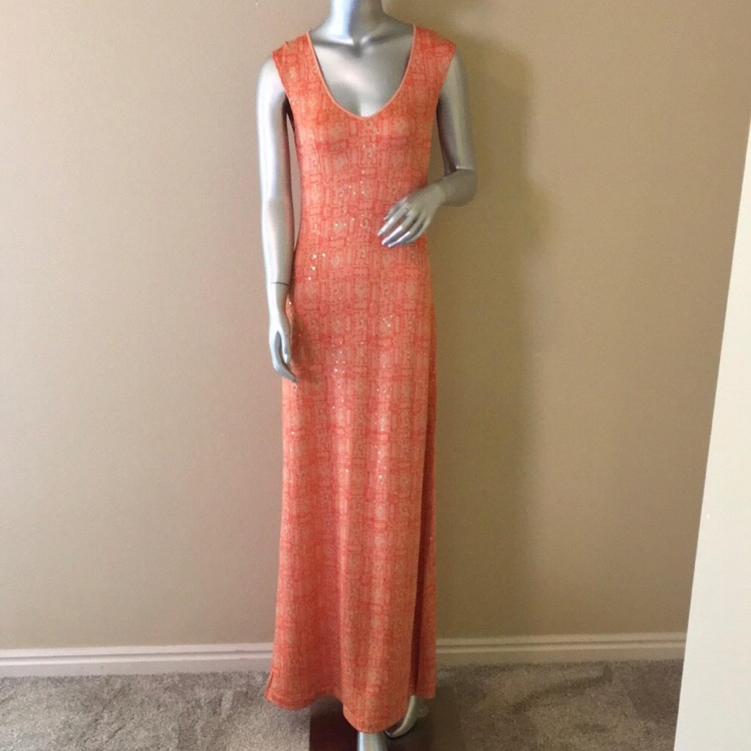 Vintage St. John Evening Full Length Dress  This Gorgeous St. John Evening Dress