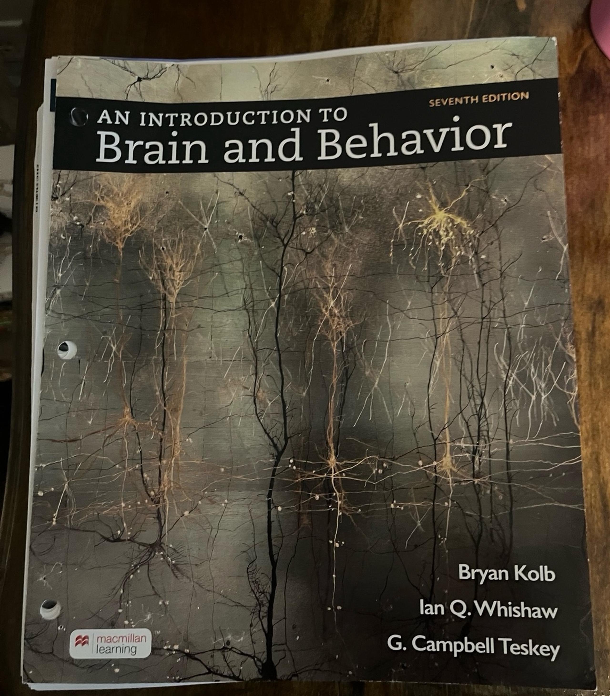 An Introduction to Brain and Behavior