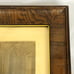 Vtg F Wheatley RA Cries of London Plate 2 Tiger Maple Wood Framed Print 18 x22