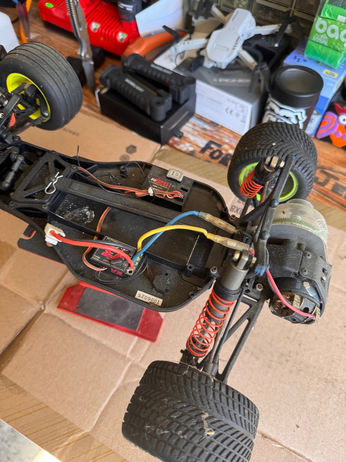 Three (3) RC buggies