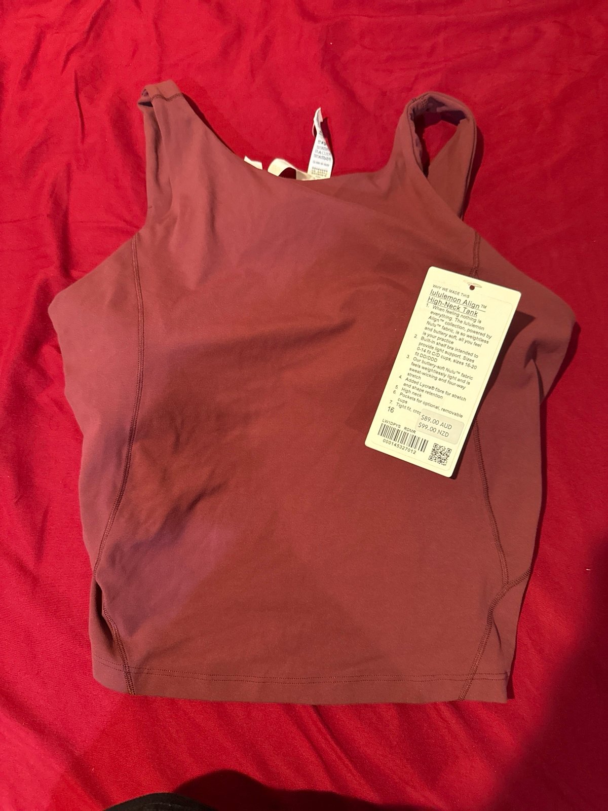 Lululemon align high neck tank top