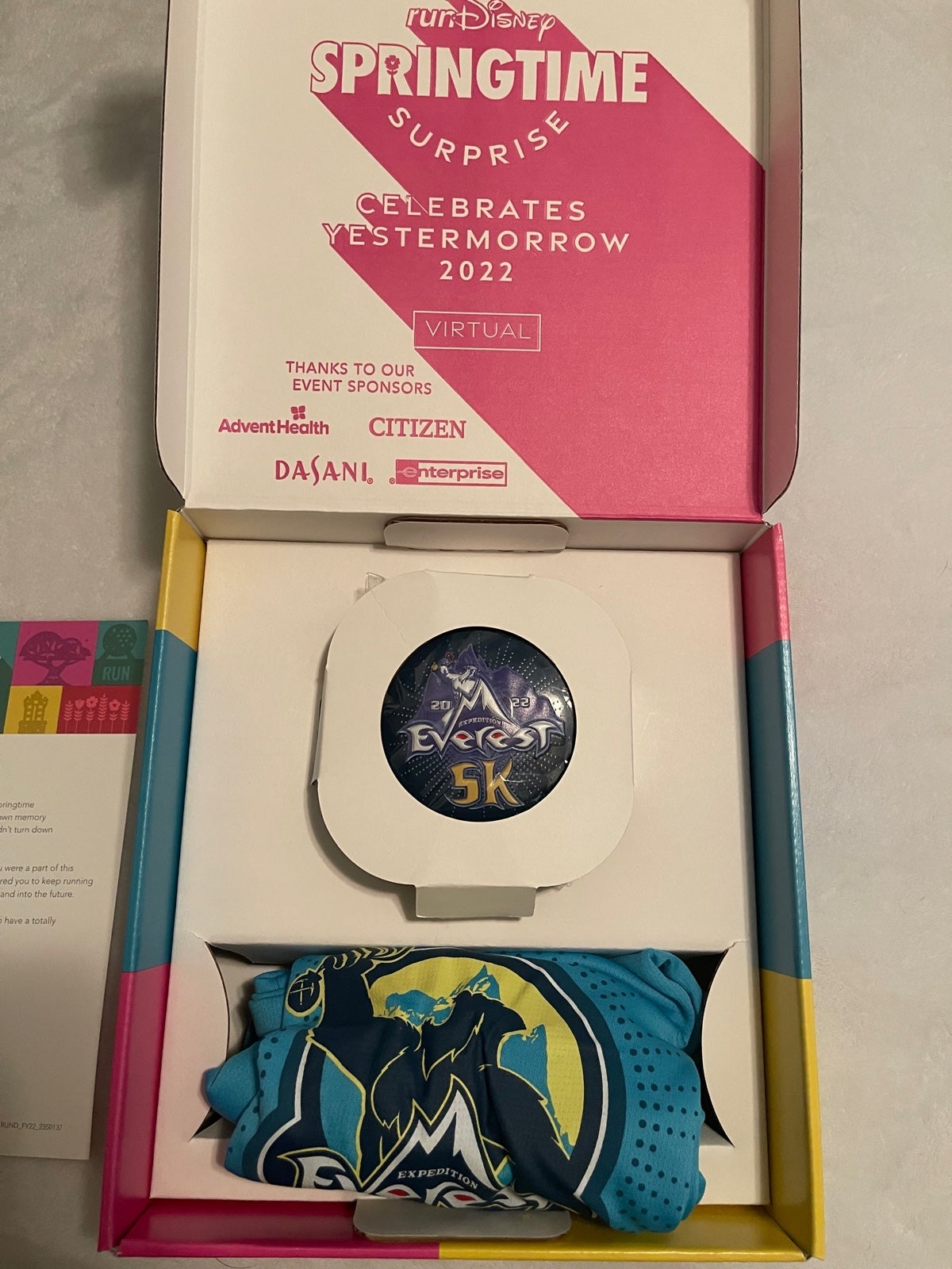 NEW RunDisney Springtime Surprise 2022 Virtual 5K