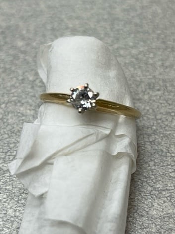 14k and Diamond Ring