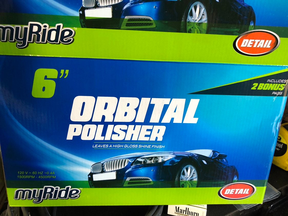 MyRide 6 Variable Speed Orbital Polishes Car Buffer Brand New, not in origin