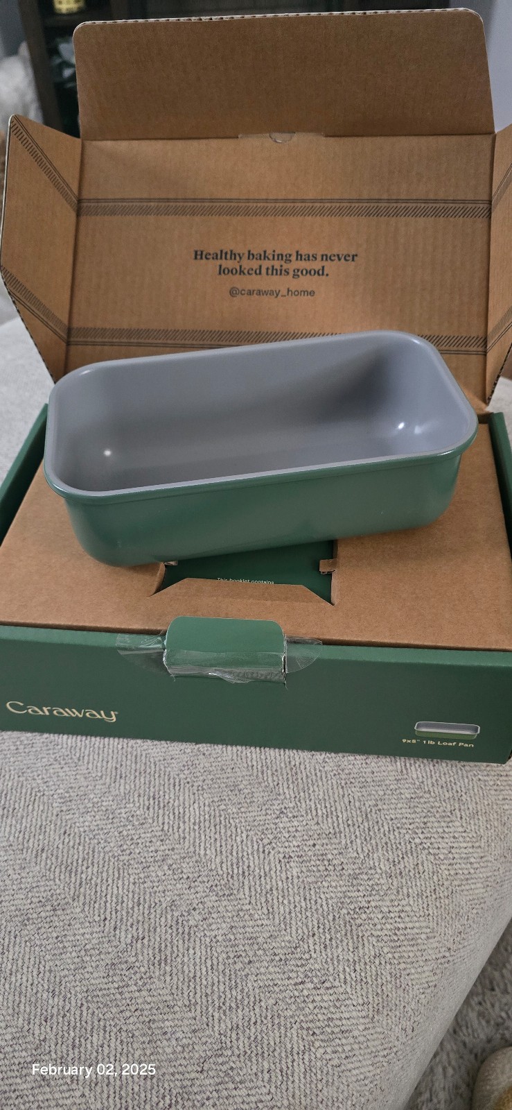 Caraway loaf pan