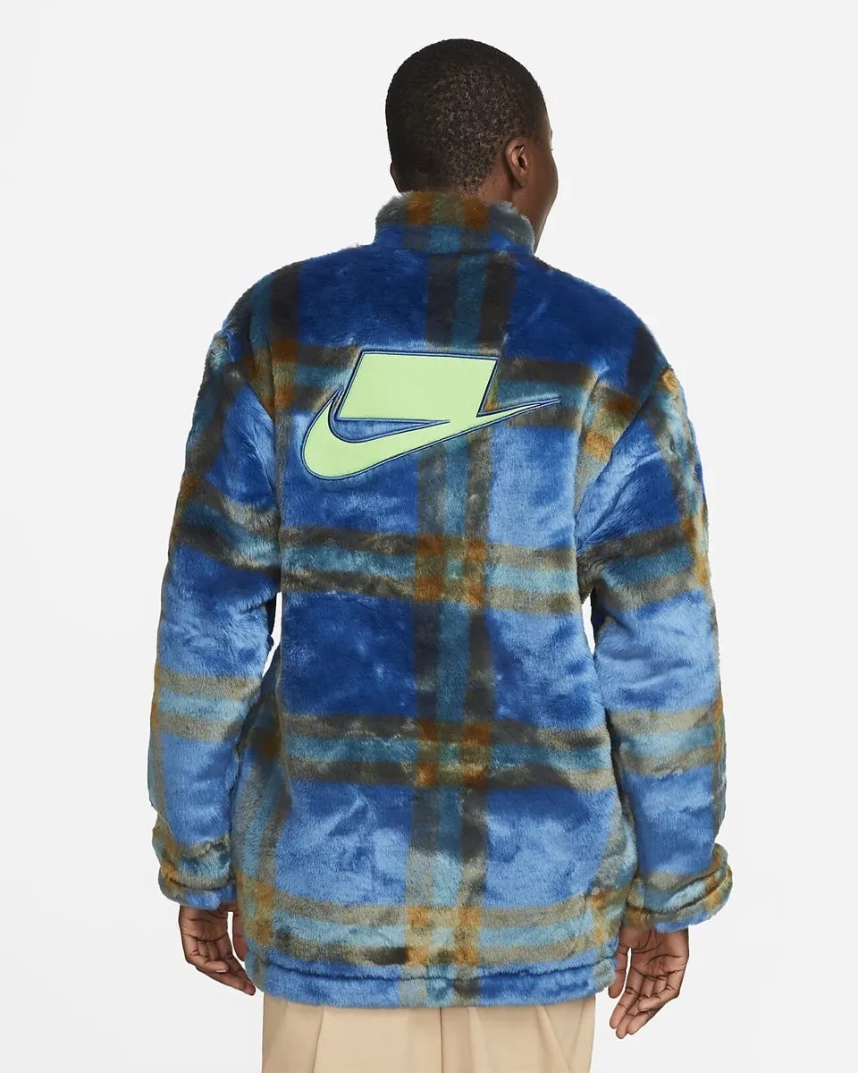 Nike Women’s Oversized Faux Fur Jacket