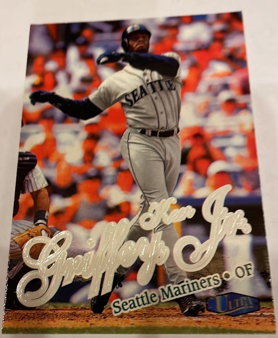1998 Fleer Ultra Ken Griffey Jr. RARE “error no ink”