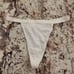 Vintage Victoria Secret Scalloped Edge V-String