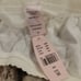 Vintage Victoria Secret Scalloped Edge V-String