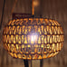 Plug in Pendant Light, Rattan Hanging Lights with Plug in Cord, Handmade