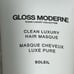 GLOSS MODERNE CLEAN LUXURY HAIR MASQUE (SOLEIL) 3.4 FL OZ - New & Sealed