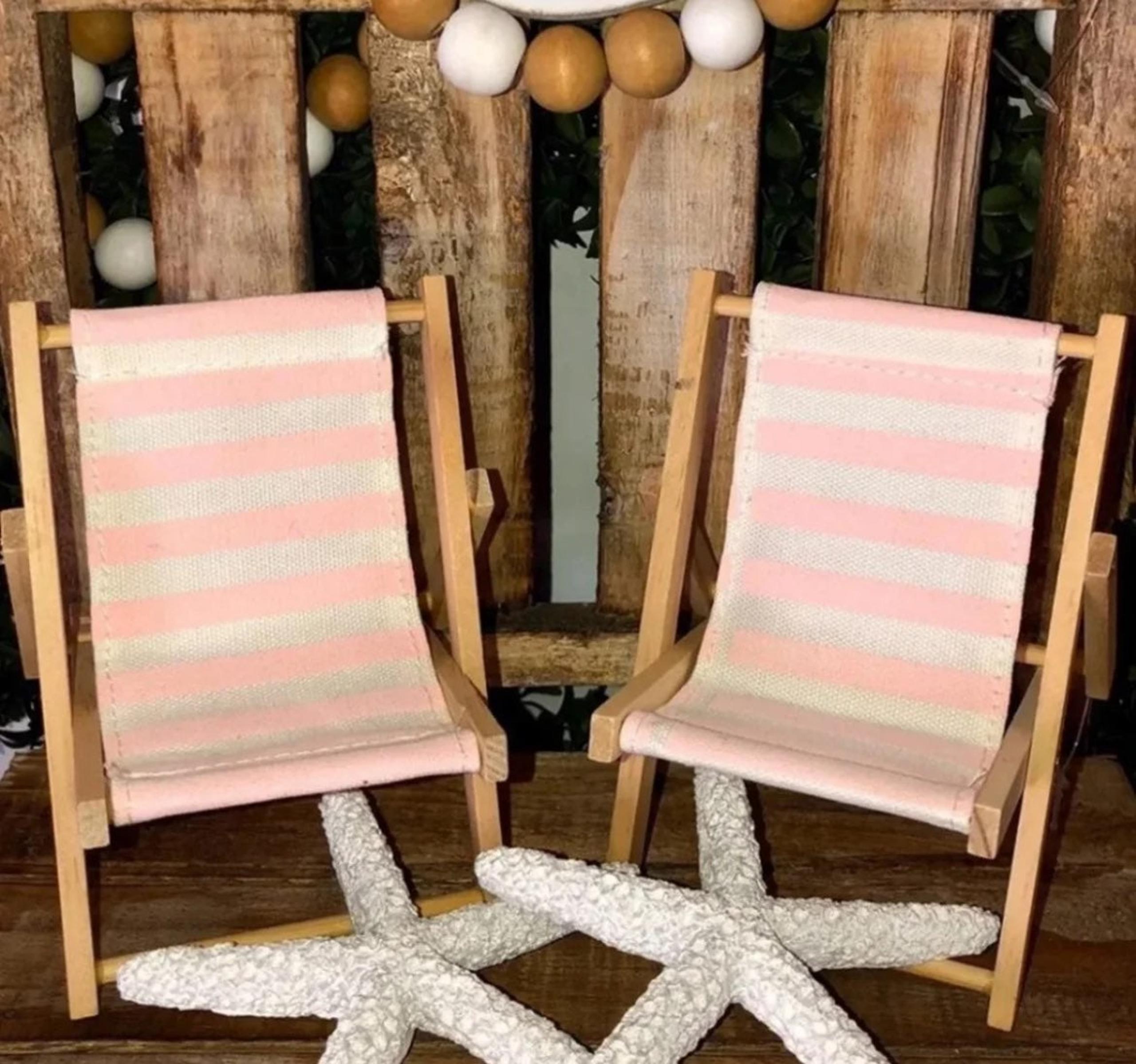 Farmhouse Beach Chairs For Tiered Trays
