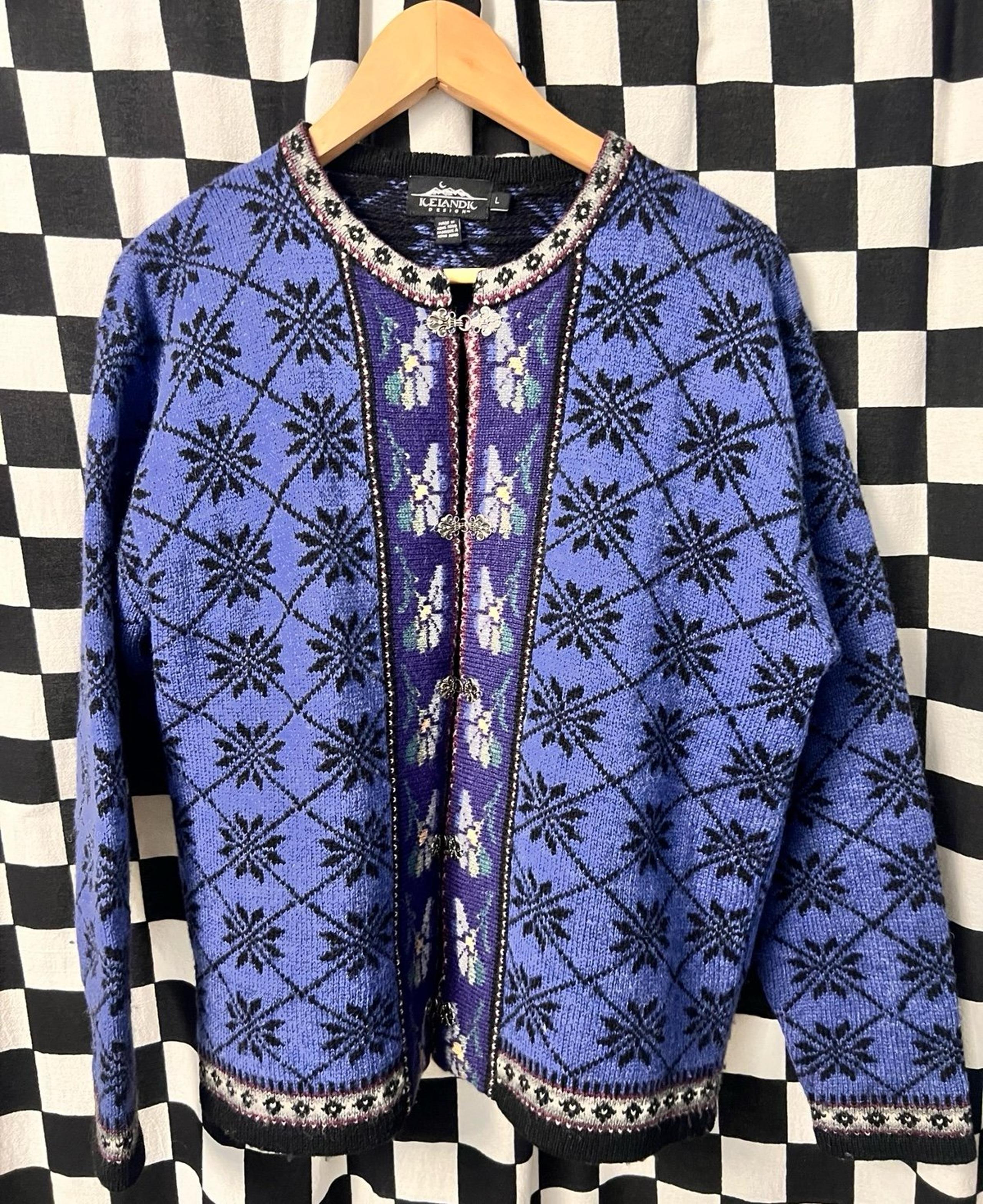 Icelandic Design 100% Wool Sweater