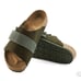 Birkenstock Men's Kyoto Nubuck Suede Leather Sandals thyme 13 US / 46 EU
