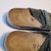 Birkenstock Men's Kyoto Nubuck Suede Leather Sandals thyme 13 US / 46 EU