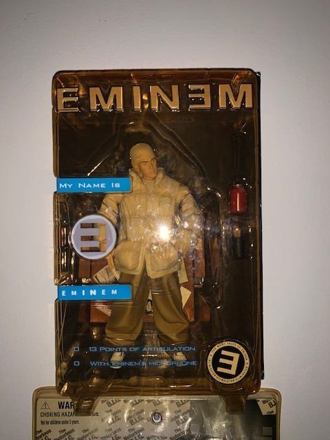 Eminem 2001 - My Name is Art Asylum Figure - Brand New Sealed -Rare Collectible!
