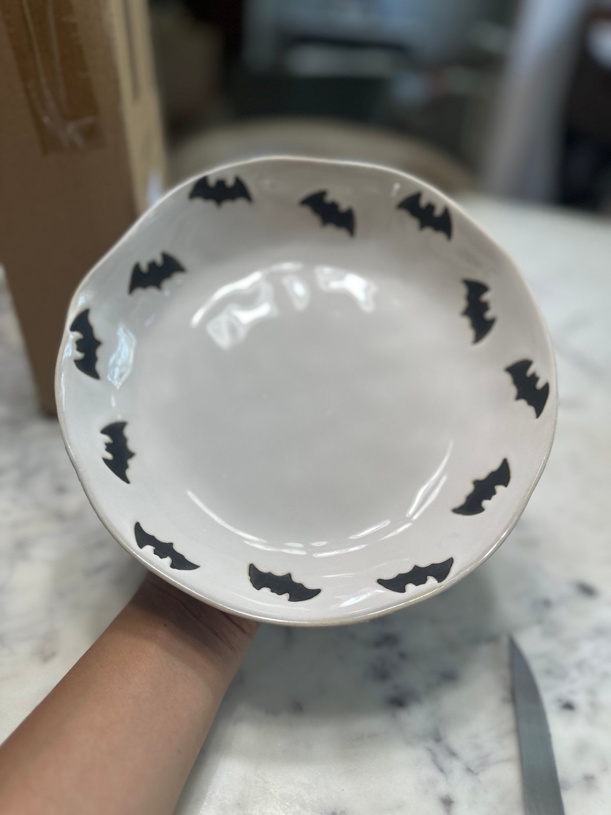 NWT - Anthropologie Vester low bowl - BAT style