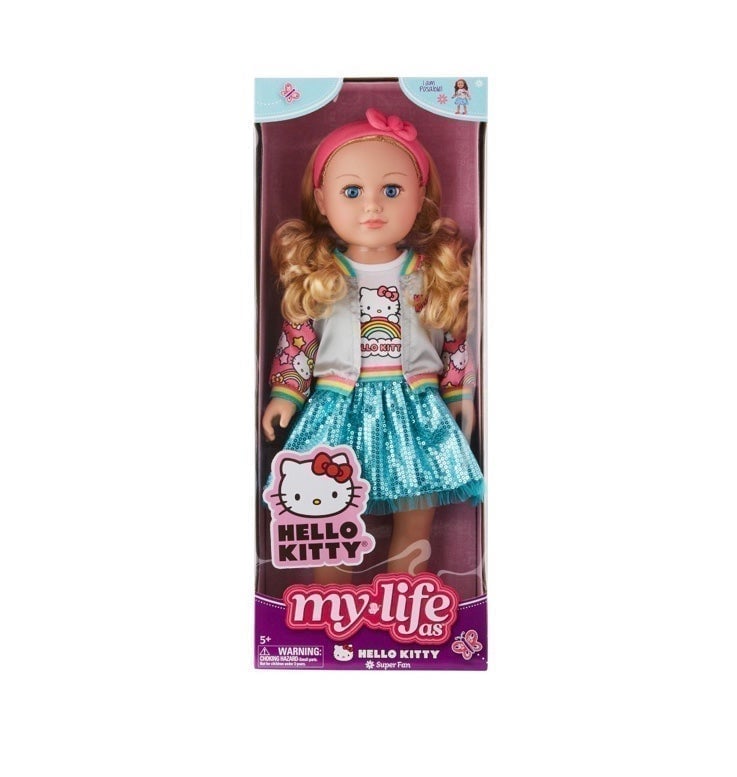 Hello kitty super fan my life doll