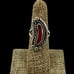 Vintage Navajo Native American Sterling Silver Mediterranean Red Coral Ring 6.25