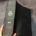 The ISRAEL Bible 365 BLACK Genuine Soft Cowhide Leather