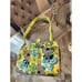 Vera Bradley Hard Shell Computer Zip Case Lime's Up! 12 x9 CROSS Shoulder Strap