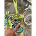 Vera Bradley Hard Shell Computer Zip Case Lime's Up! 12 x9 CROSS Shoulder Strap
