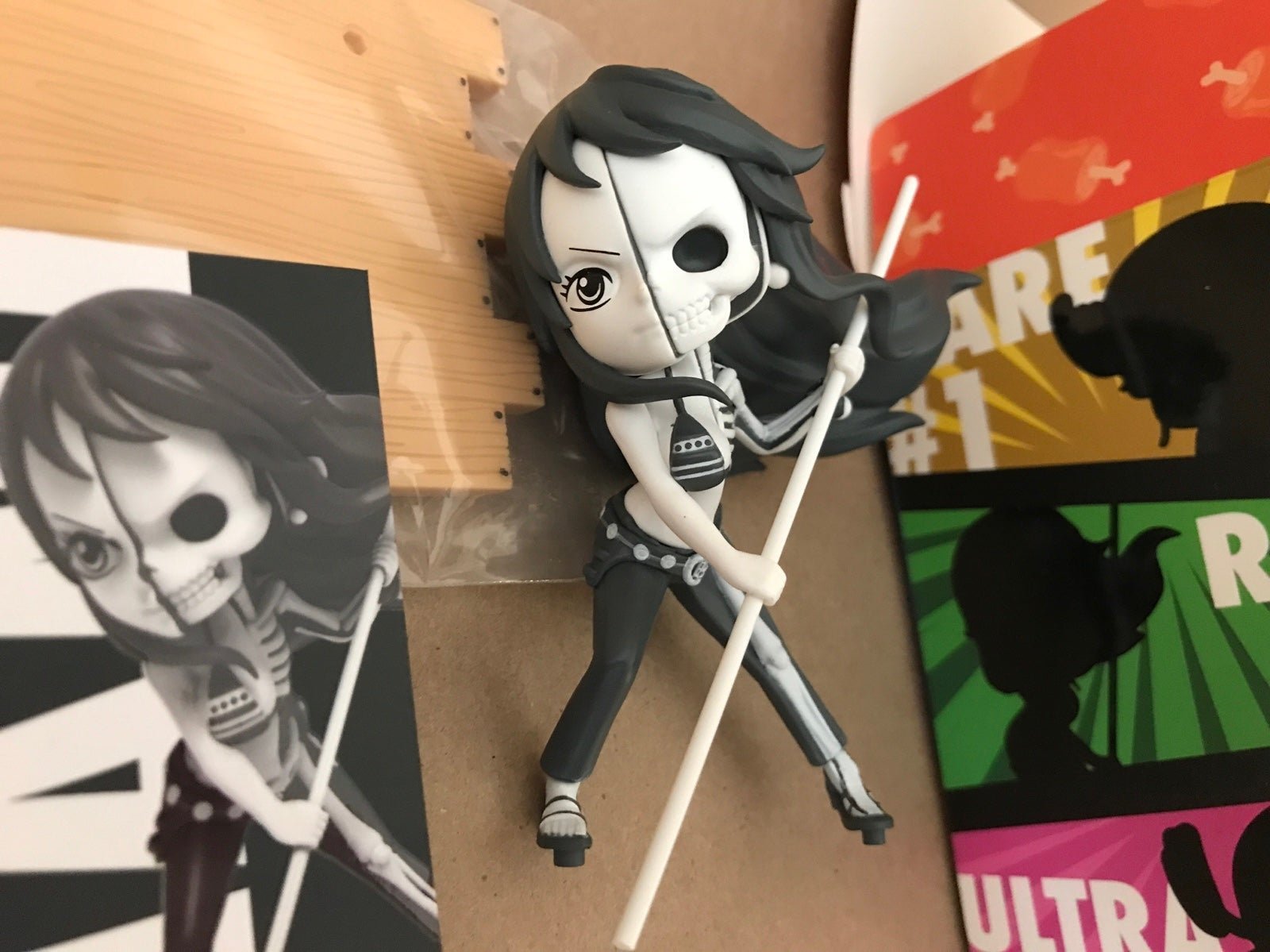 Freeny’s Hidden Dissectibles One Piece Nami RARE black and white version