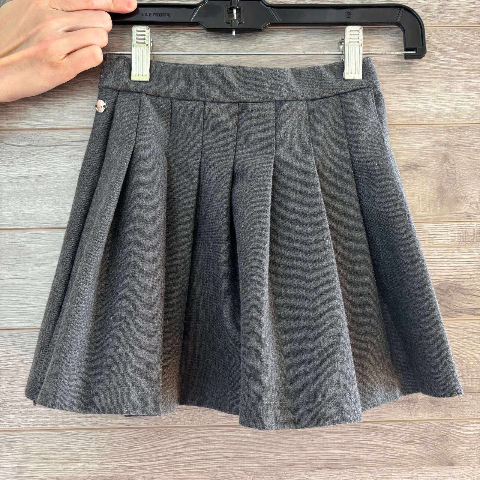 Zara Girls Grey Skirt, Size 7