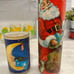 Vintage sugar frosted candles bundle set of 2! Rare HTF pieces