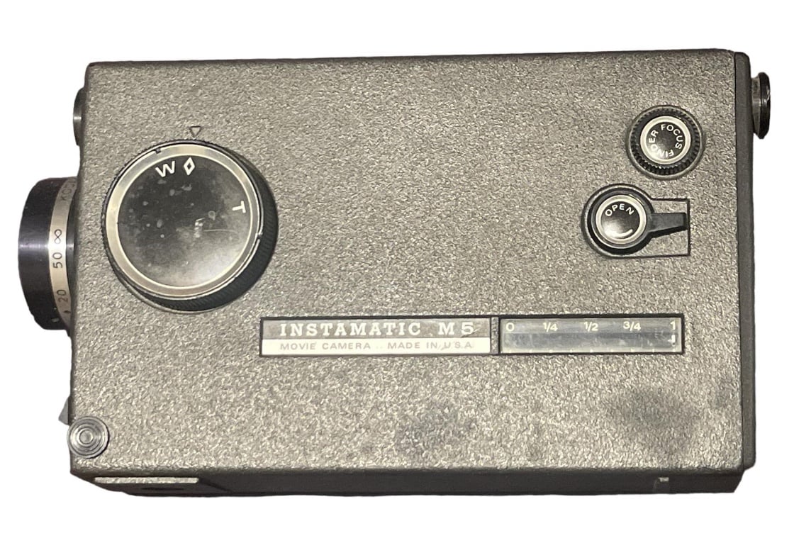 Vintage Kodak Instamatic M5 Movie Camera - Made in USA