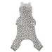 UGG Dog / Pet Avery Stars Hooded Dog Pajamas PJ’s in Glacier Grey - Size Large