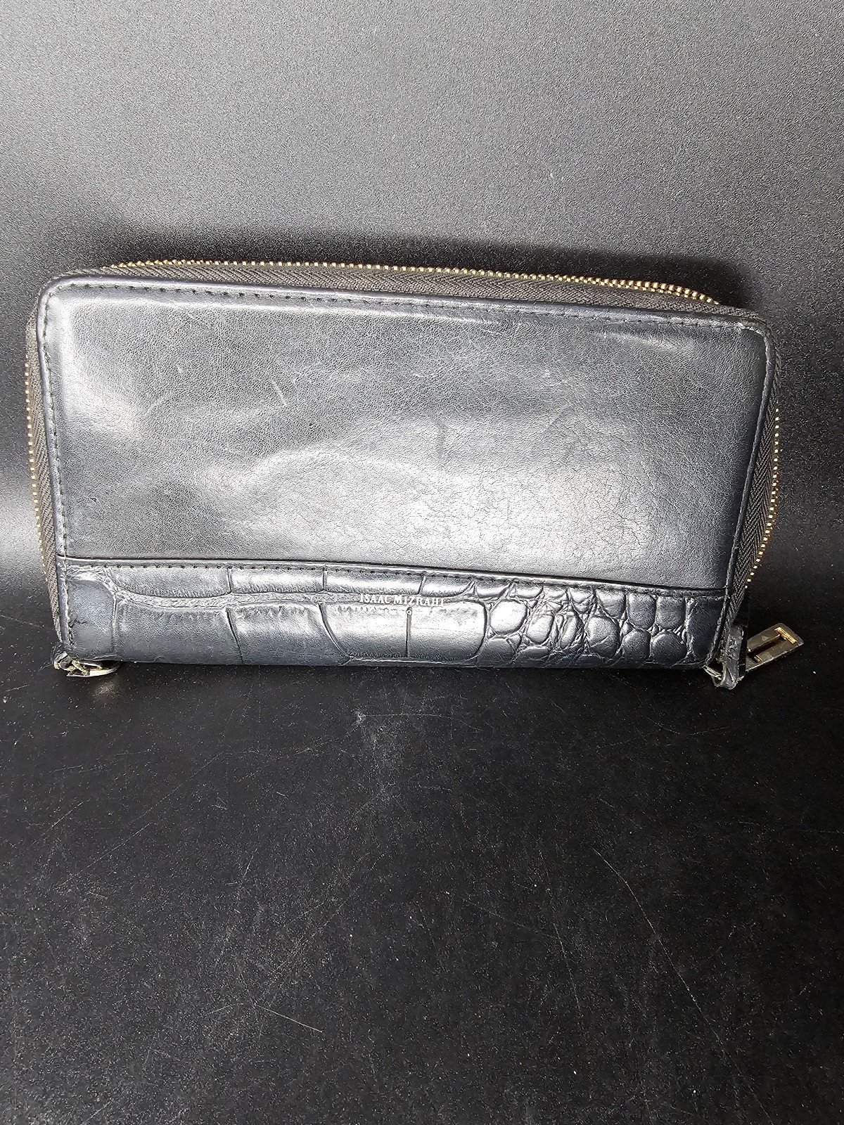 Vintage Isaac Mizrahi genuine leather wallet