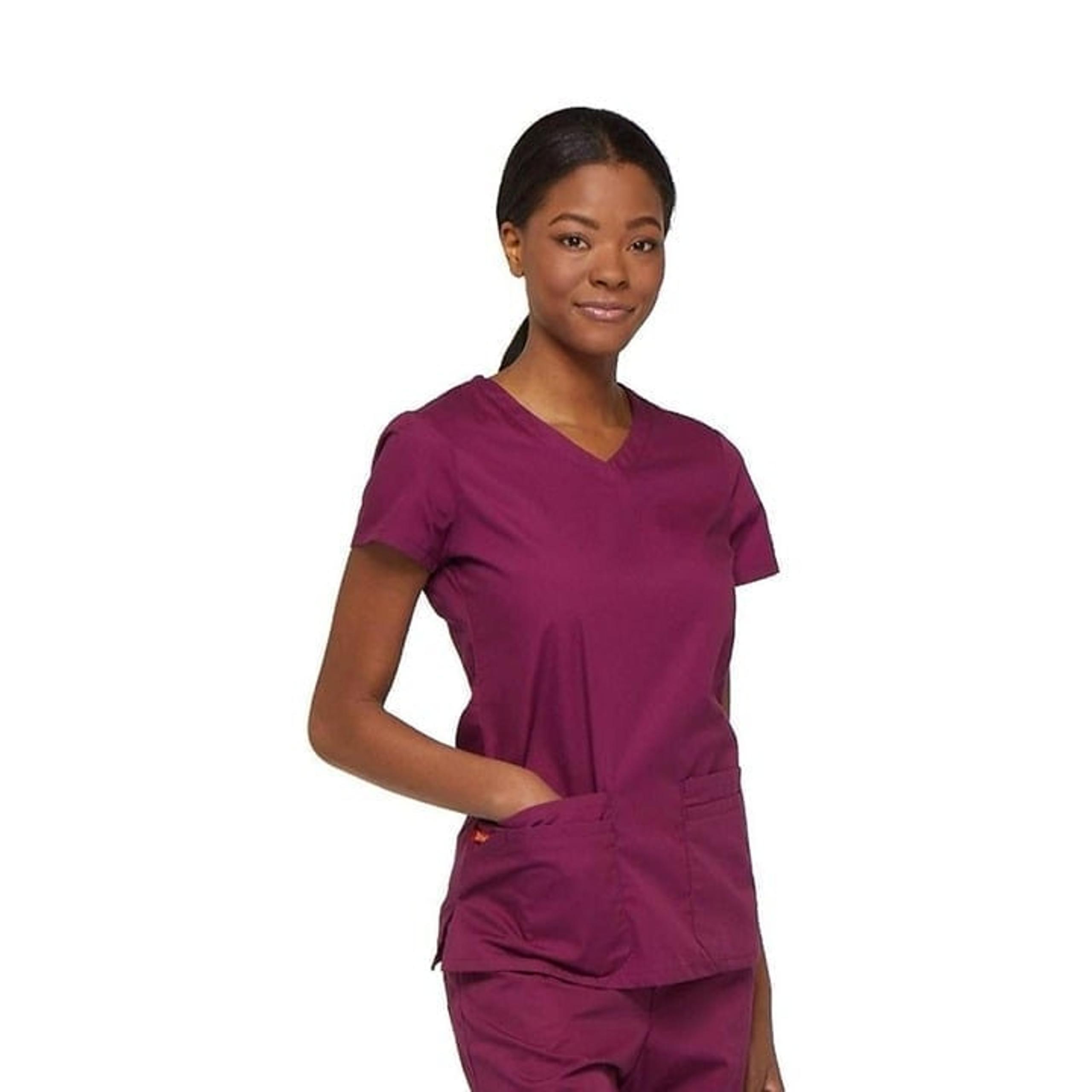 Dickies Women’s Matching Classic Scrub Sets (2) Size M Tops, S Petite Bottoms