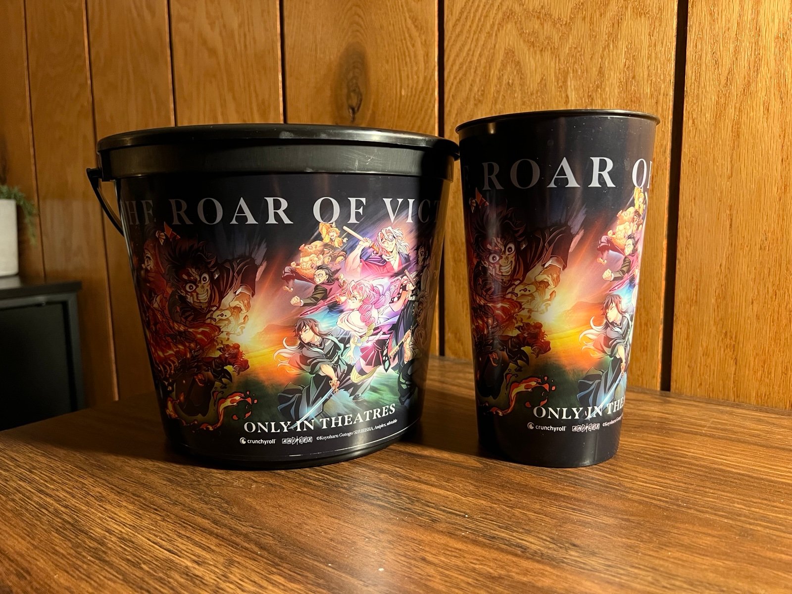 Demon Slayer Popcorn Bucket & Collectable Cup Bundle (Set of 2)
