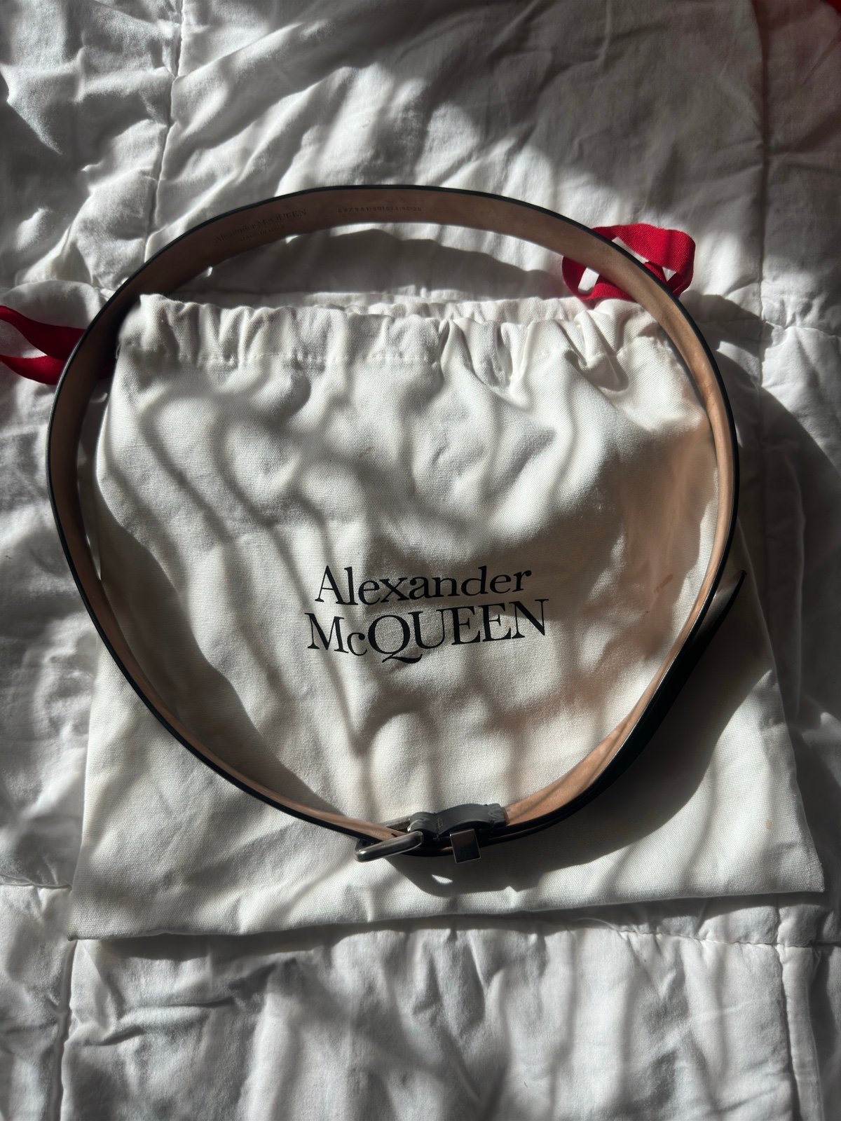 Alexander McQueen Biker Skull Belt