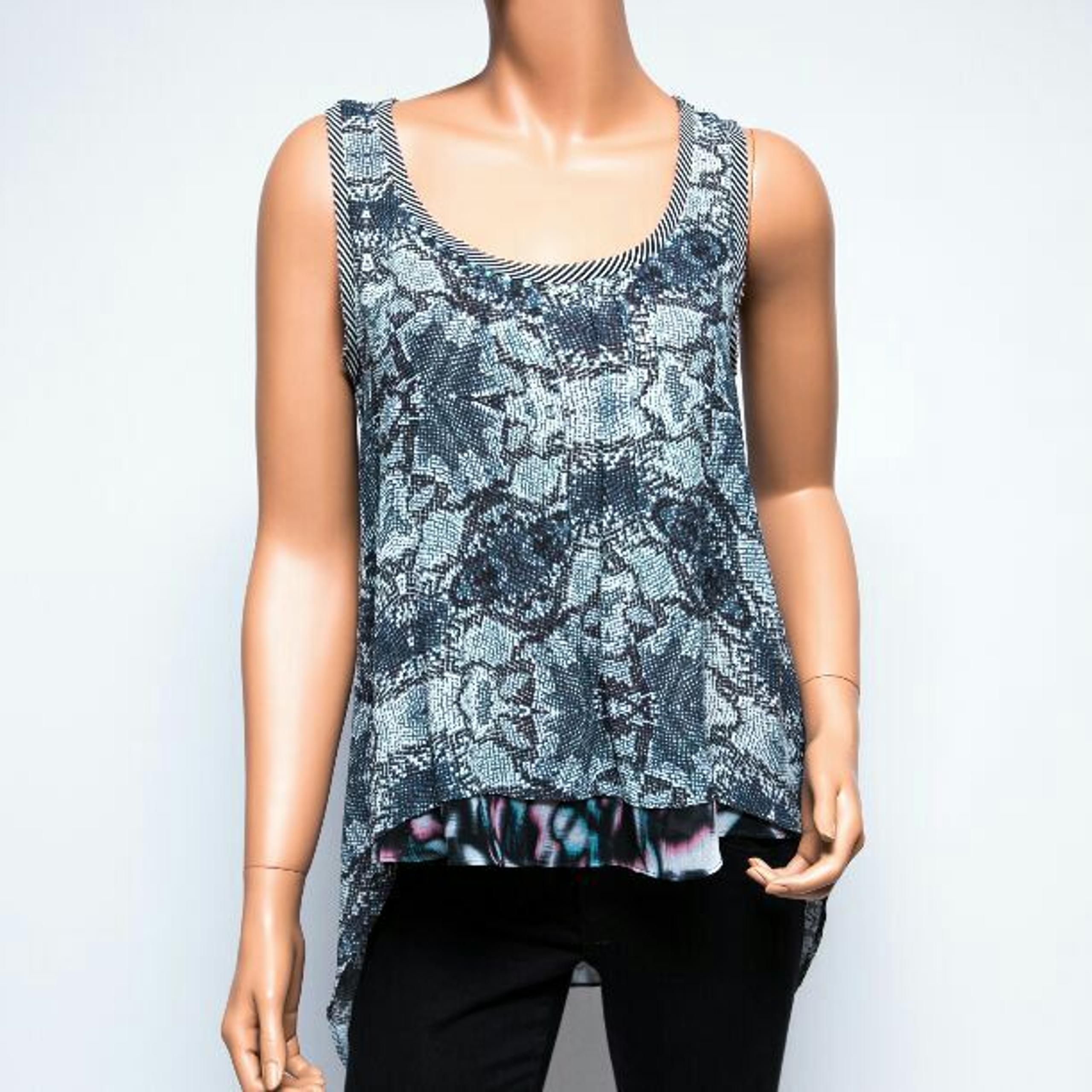 Nicole Miller Artelier Animal Print Tank