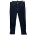 White House Black Market The Jeggings Crop Mid Rise Dark Wash Jeans size 6