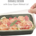 Bentgo Prep 1-Compartment Meal-Prep Containers with Custom-Fit Lids Microwave