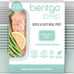 Bentgo Prep 1-Compartment Meal-Prep Containers with Custom-Fit Lids Microwave