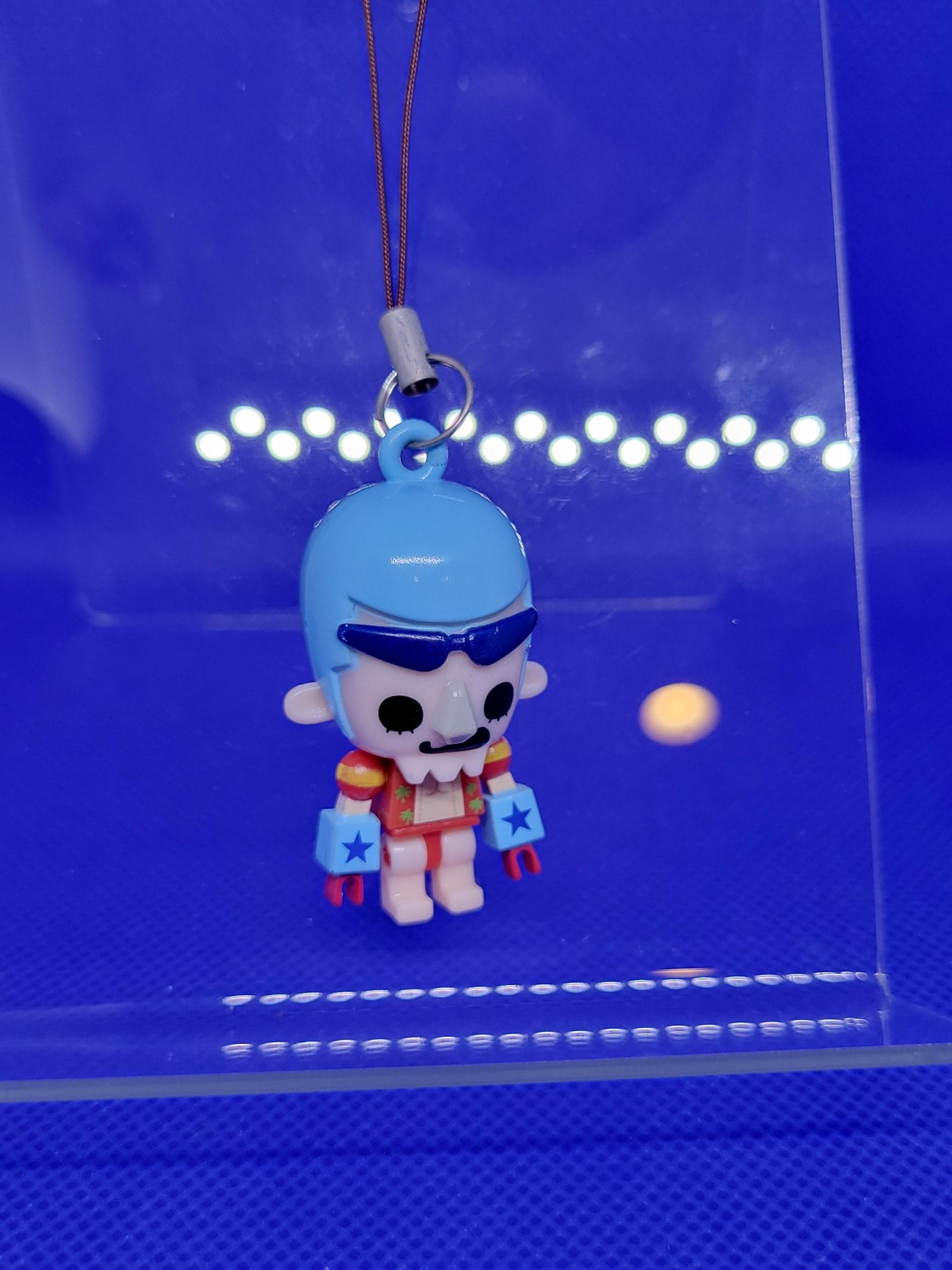 Franky [One Piece] Gotochi Charm /Phone Strap / Keychain - Japan import