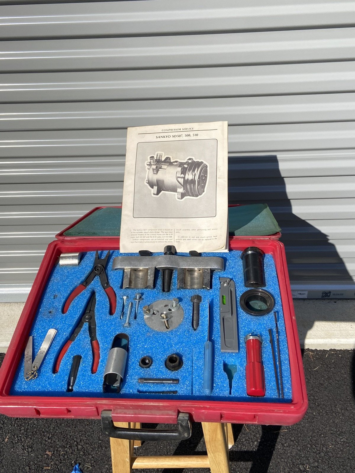 Master Tool Sankyo Universal AC Compressor Service Kit Large